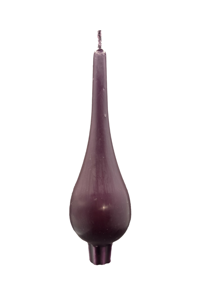 Drop Candle Large Purple
