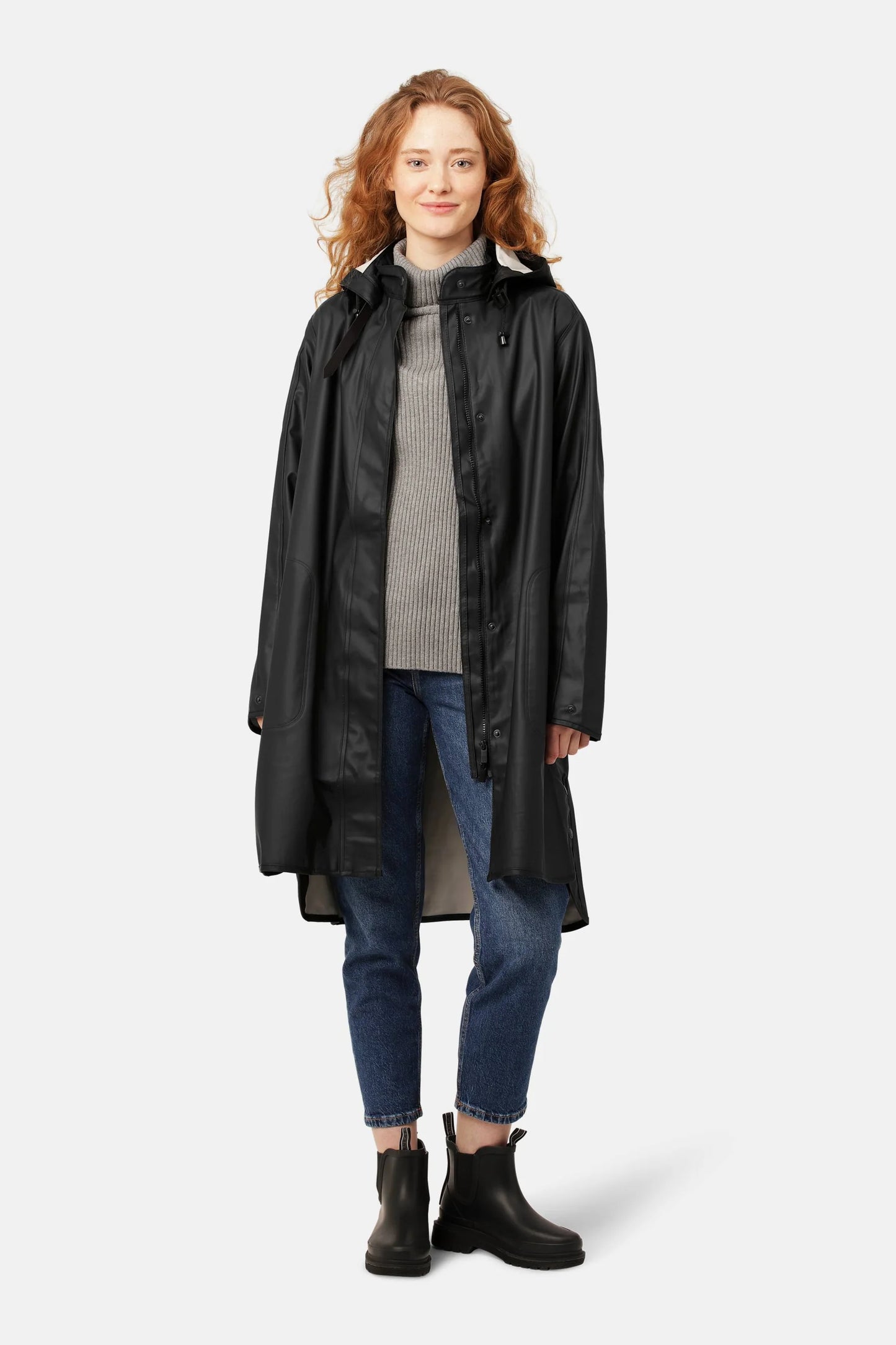 Ilse Jacobsen Women Raincoat Hood RAIN71