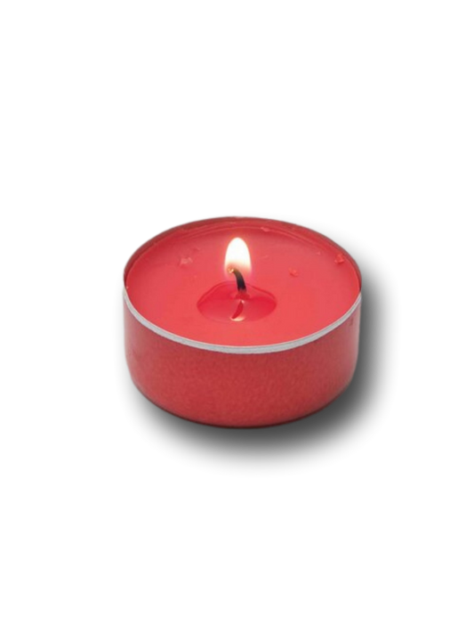 4 Hour Red Tealight