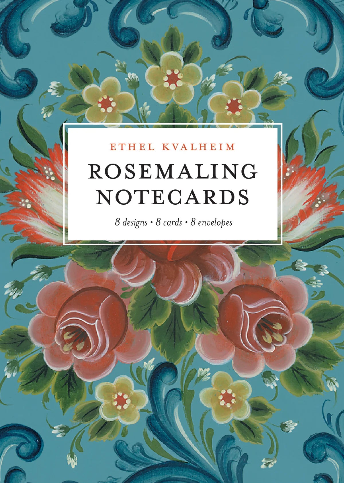 Note Cards Rosemaling