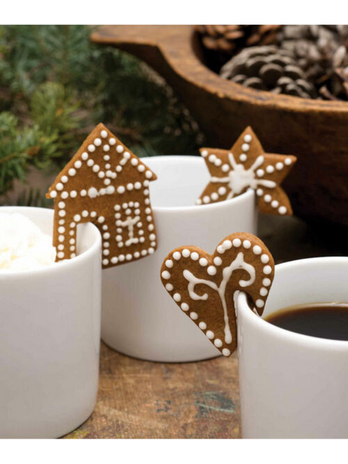 Rim Cookie Cutters House, Star, Heart