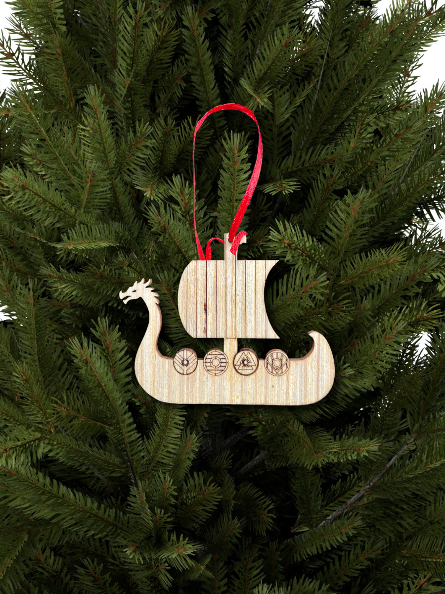 Wood Laser Ornament