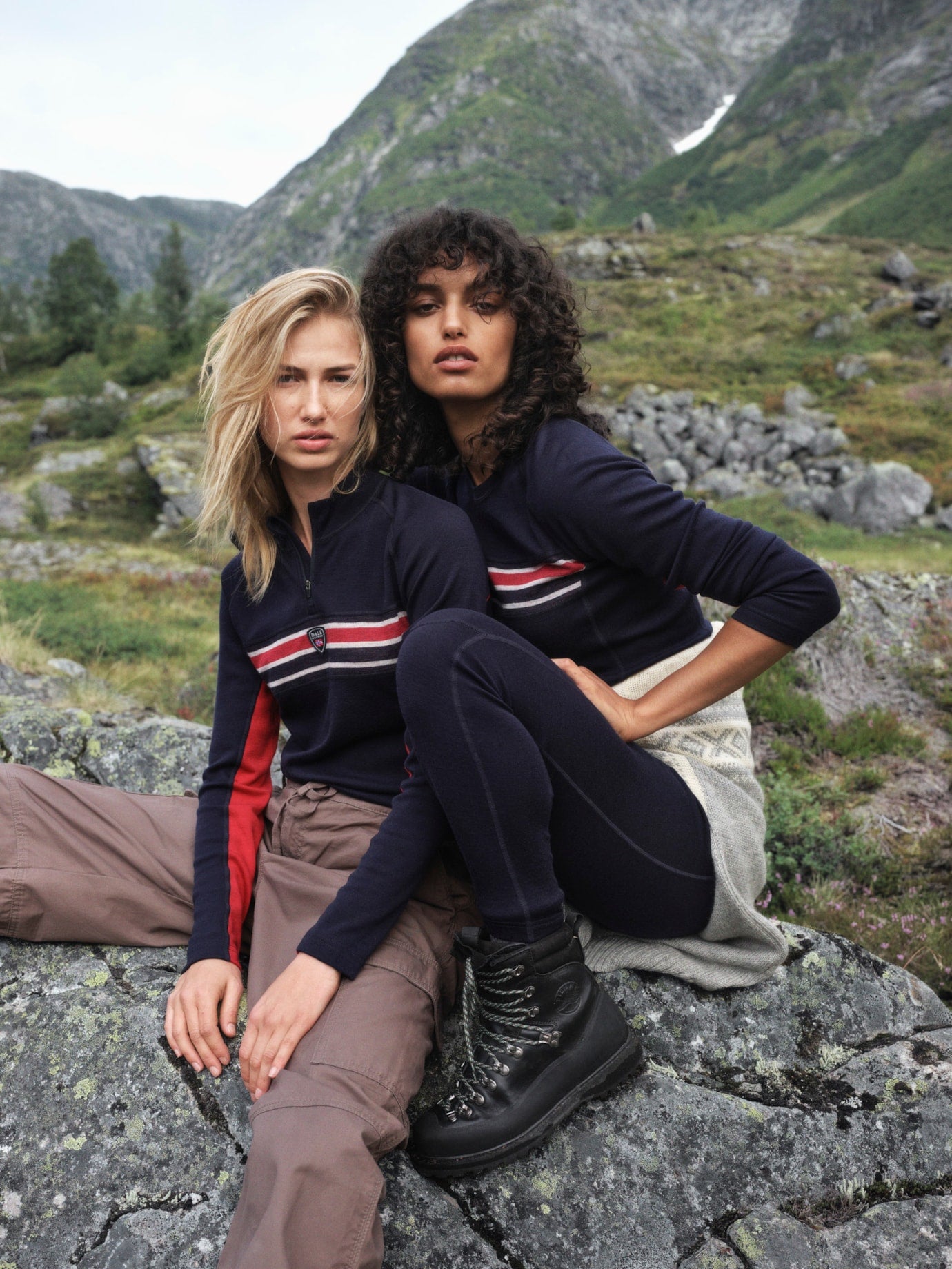 Dale Aksla Half Zip Fem Base Layer