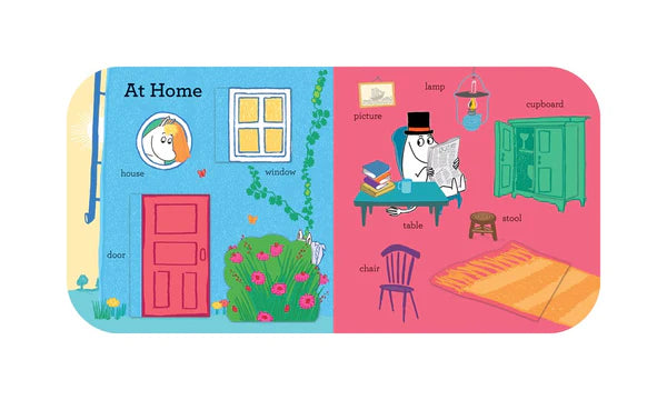 Moomins First 100 Words Board Book