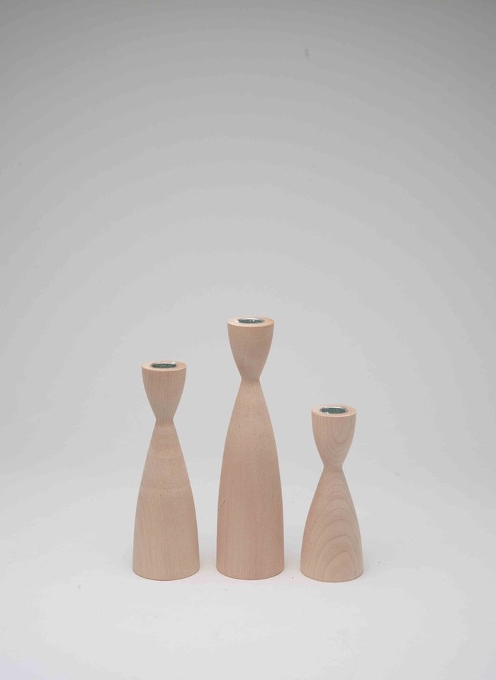 Candlestick Birch Wood Natural