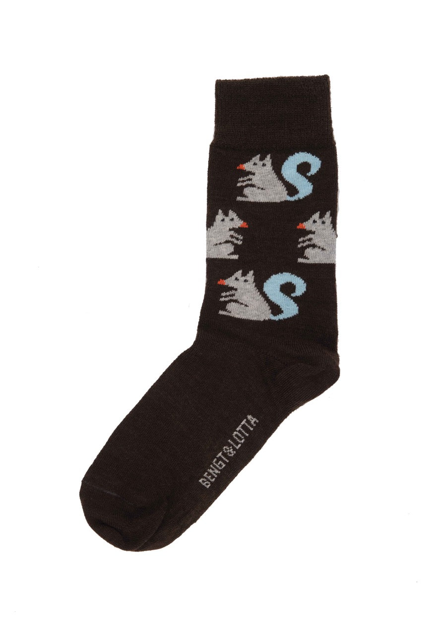 B&L Socks Squirrel
