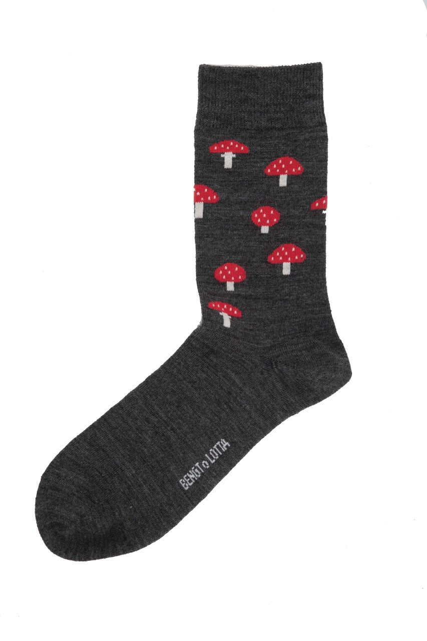 B&L Socks Mushrooms