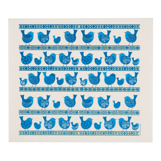 Swedish Drying Mat Birds & Folk Ribbons