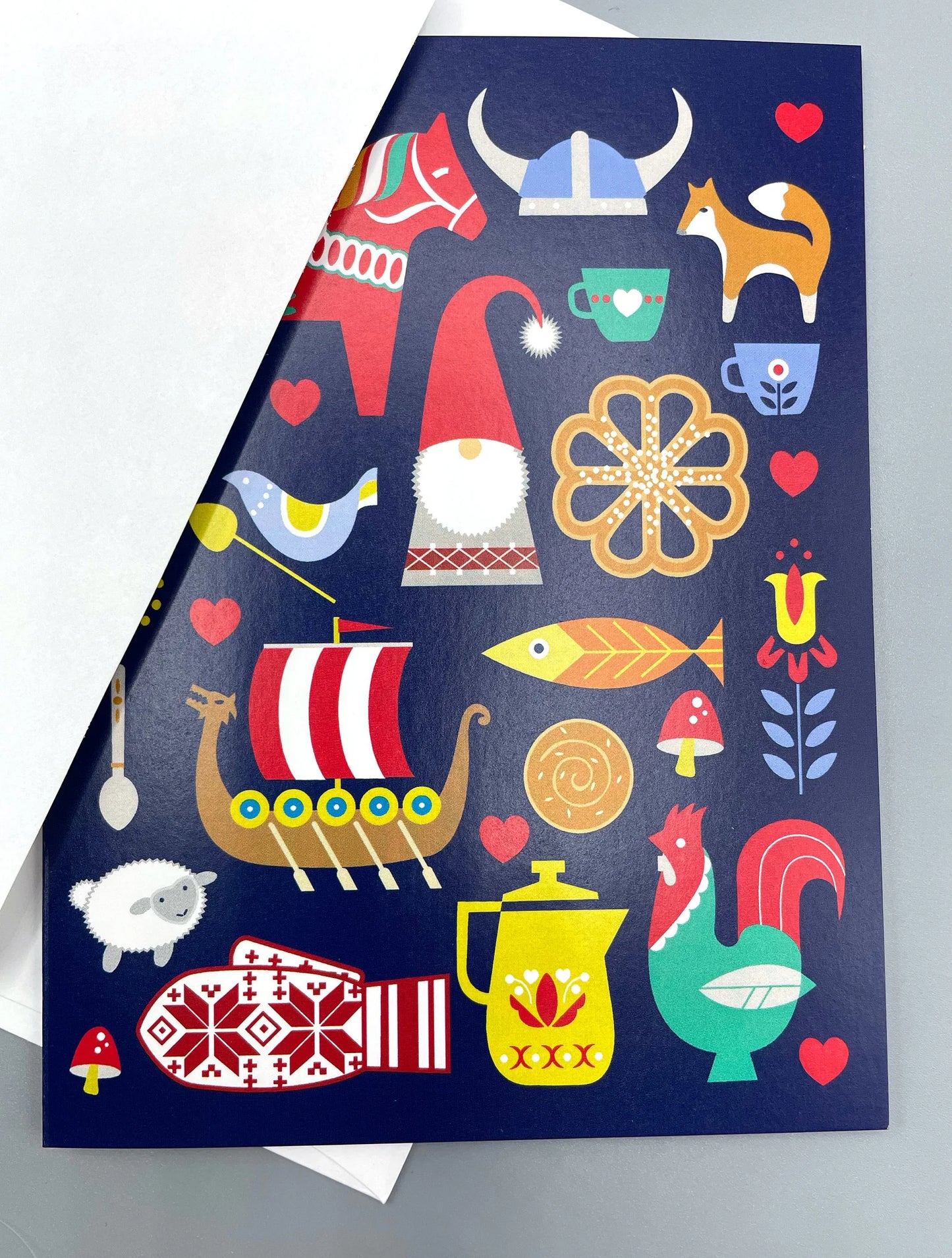 Card Cindy Lindgren Nordic Love