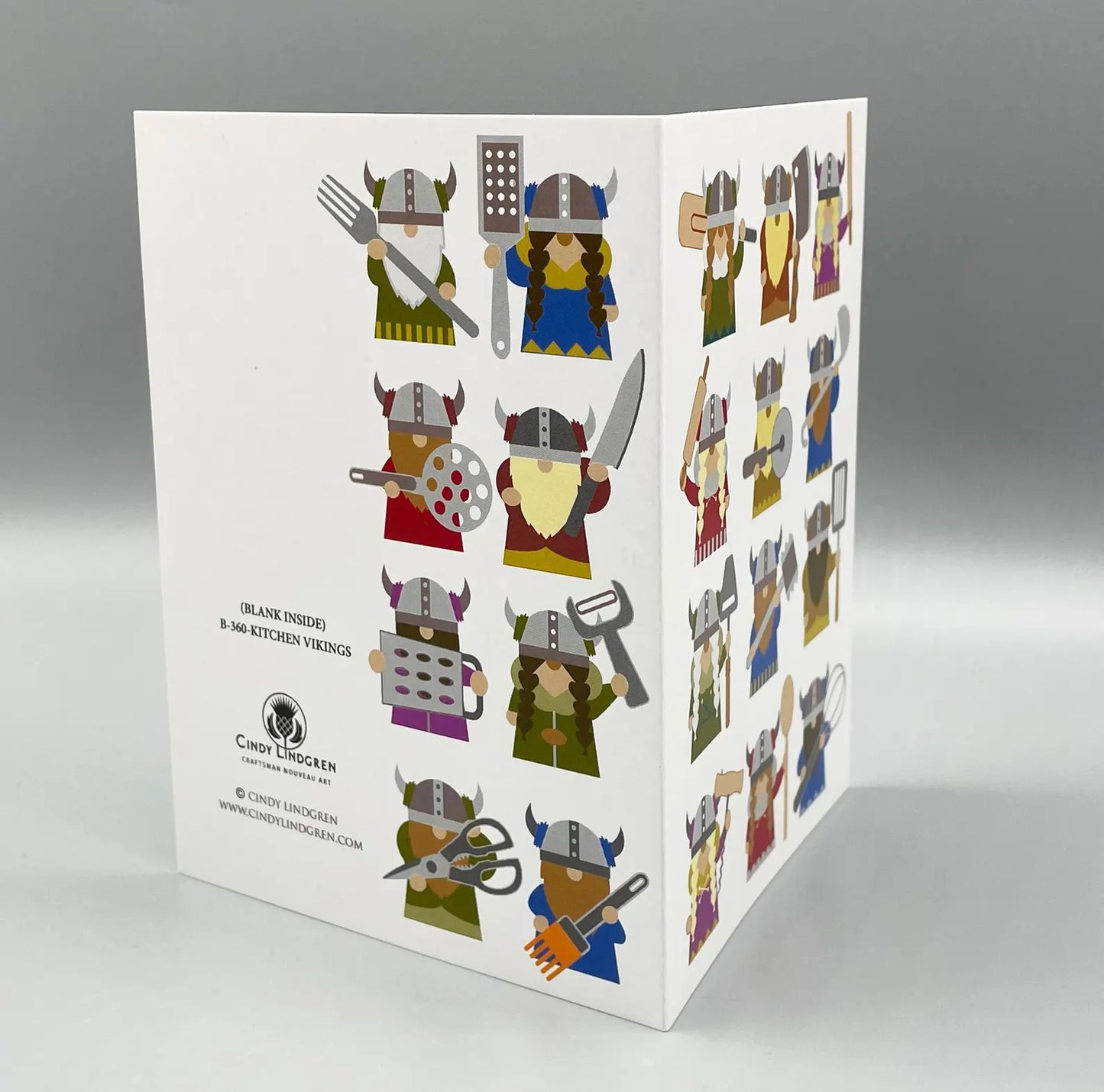 Card Cindy Lindgren Kitchen Vikings