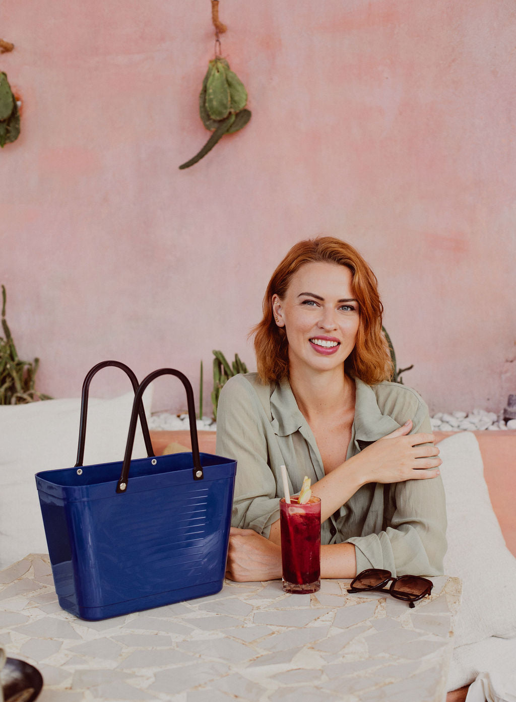 Hinza Tote Blue