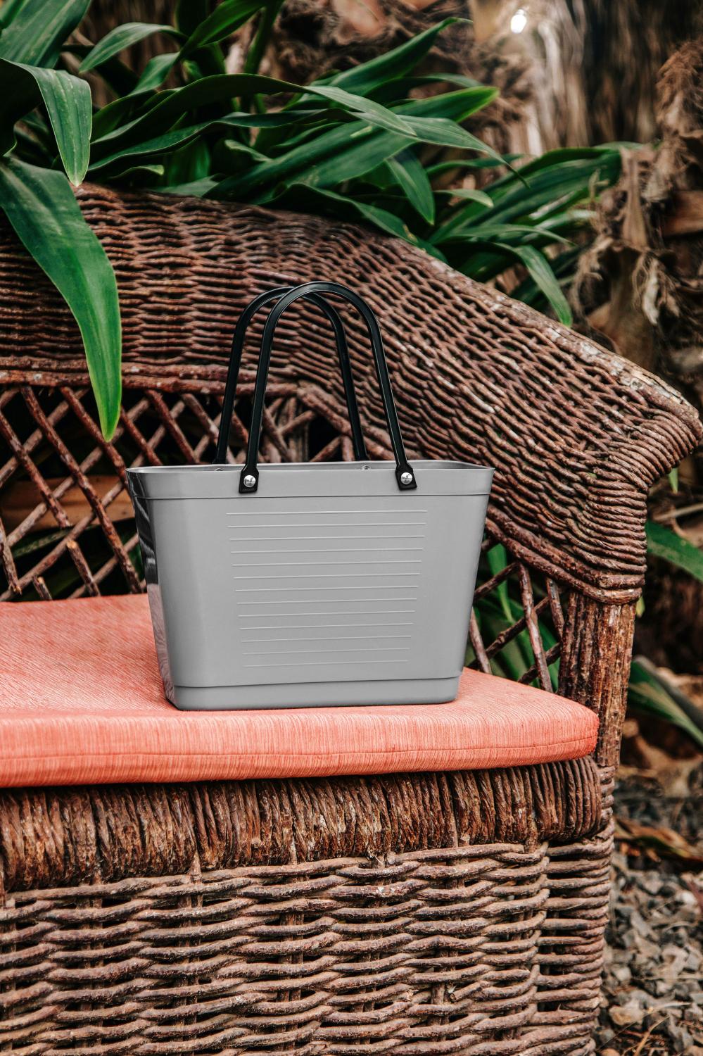 Hinza Tote Light Grey Green Plastic
