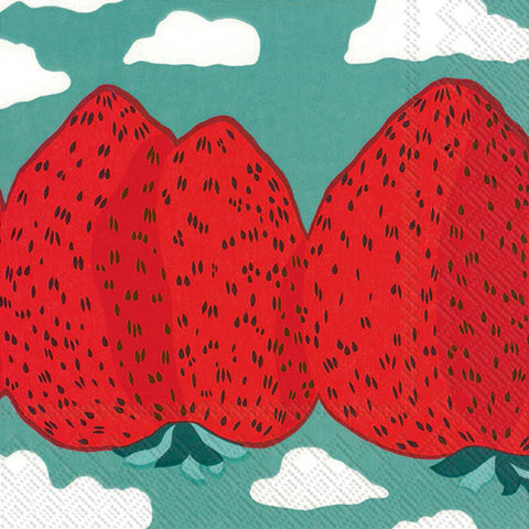 Mansikkavuoret Marimekko Lunch Napkin