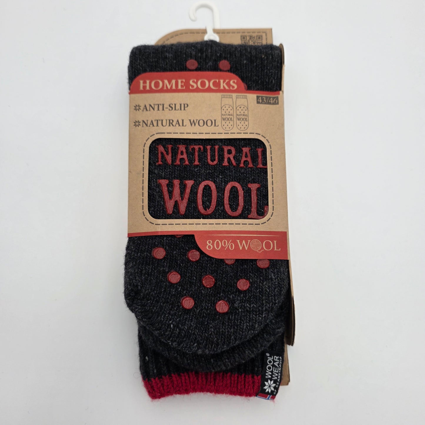Slipper Sock Wool Wear Natural Wool