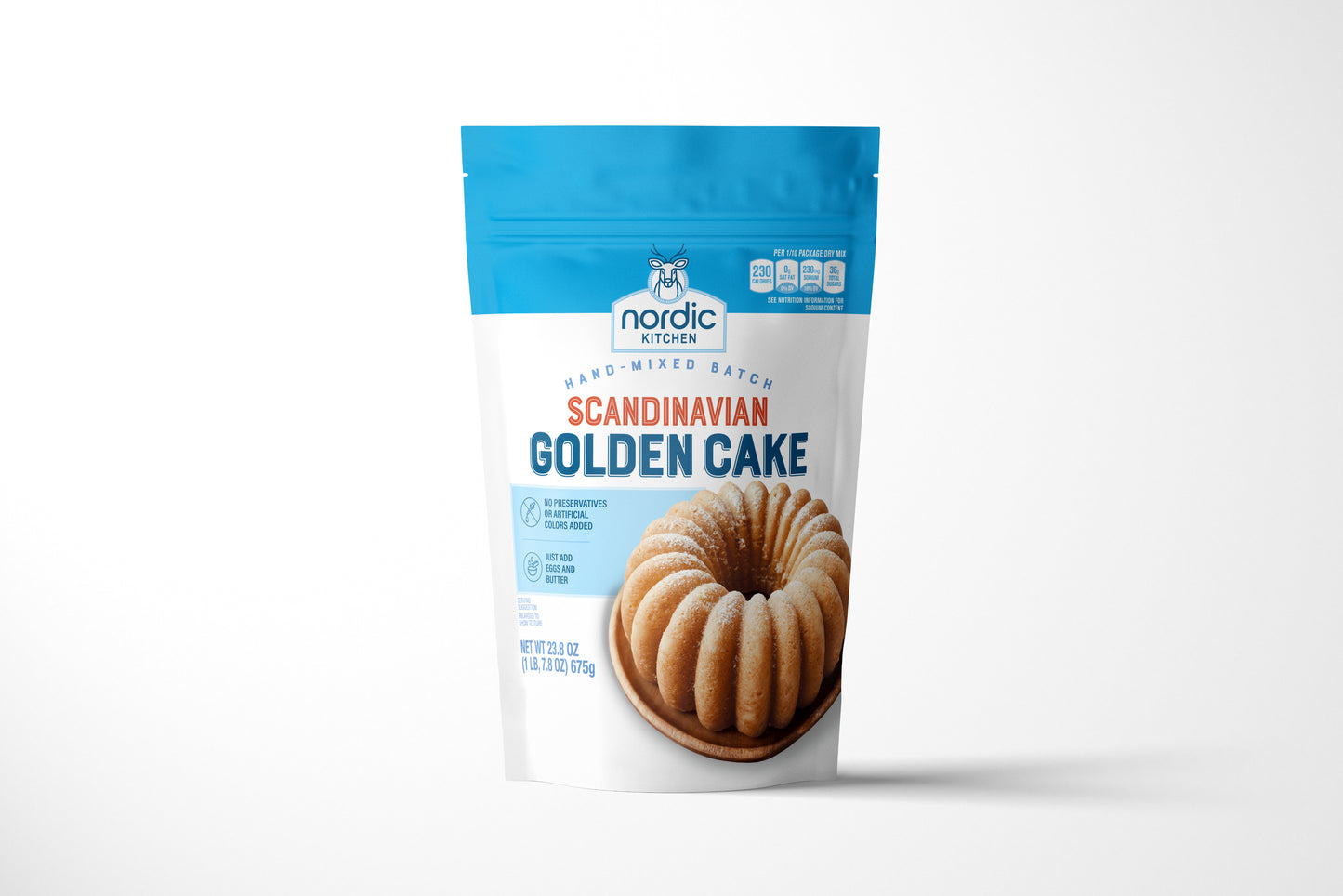 Nordic Kitchen Golden Cake