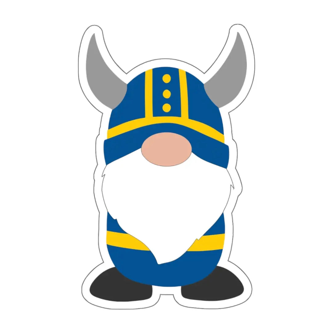 Sticker Swedish Viking Gnome