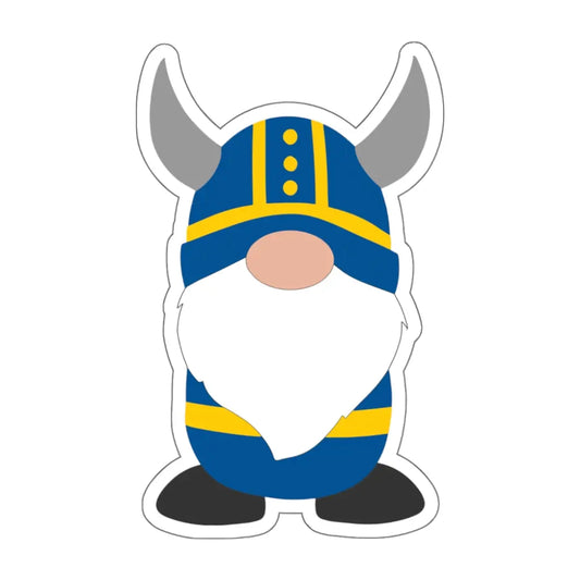 Sticker Swedish Viking Gnome