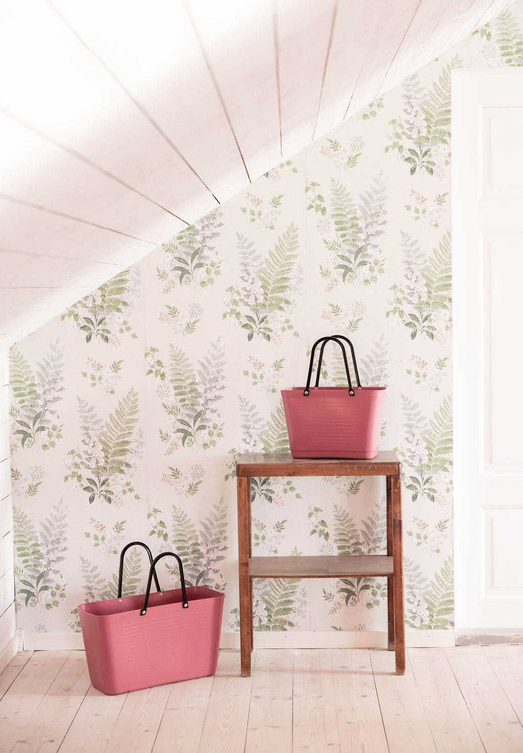 Hinza Tote Berry Green Plastic