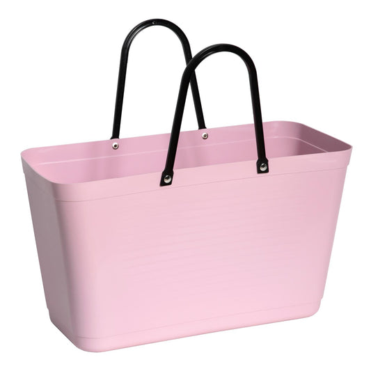 Hinza Tote Dusty Pink Green Plastic