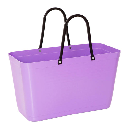 Hinza Tote Purple Green Plastic