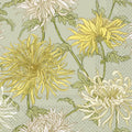 Chrysanthemum Lunch Napkin