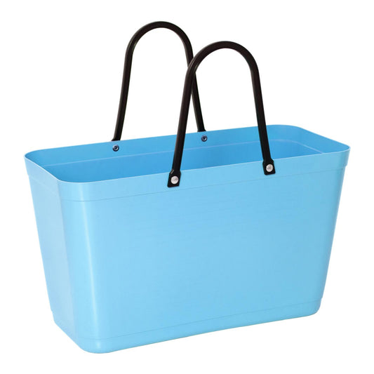 Hinza Tote Light Blue Green Plastic