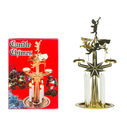 Candle Chime Brass Holder