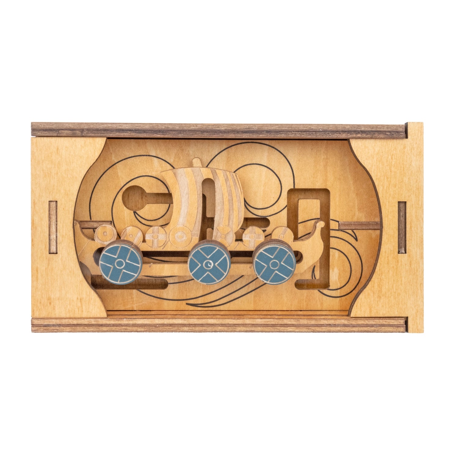 Nordic Longship Secret Puzzle Gift Box