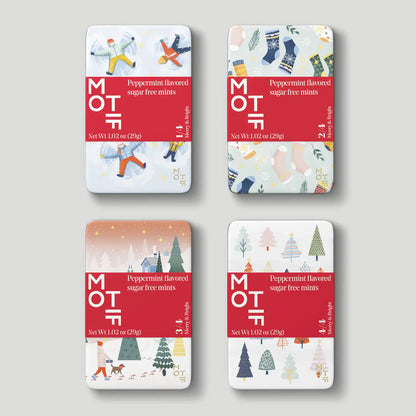 MOTIF Sugar Free Mints - Merry & Bright