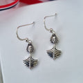 Viking Ship Sterling Earring