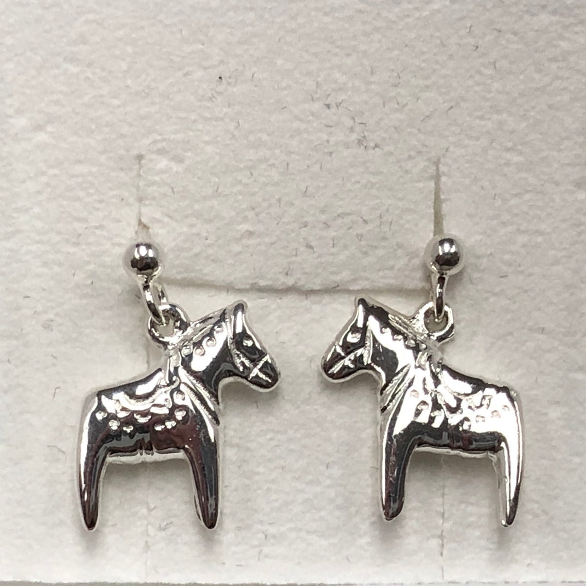 Dala Horse Earring Sterling