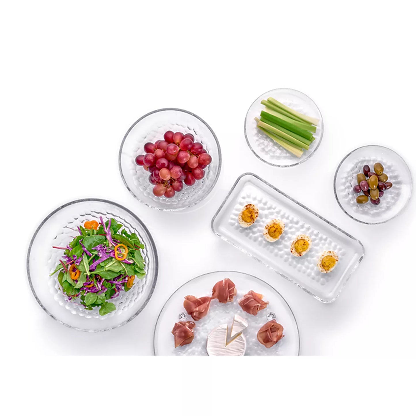 Orrefors Pearl Dessert Plates