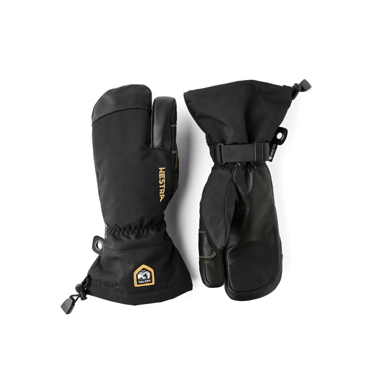Hestra Army Leather 3-Finger Gore-tex