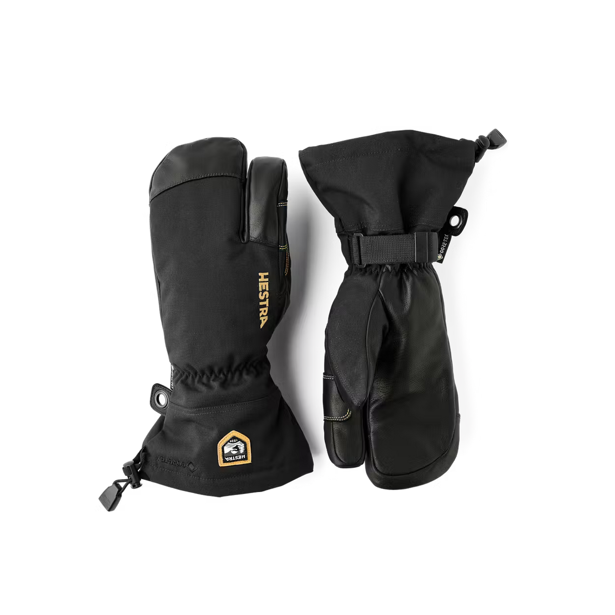 Hestra Army Leather 3-Finger Gore-tex