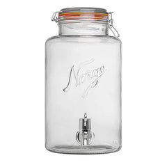 Norge Glass Drink Dispenser