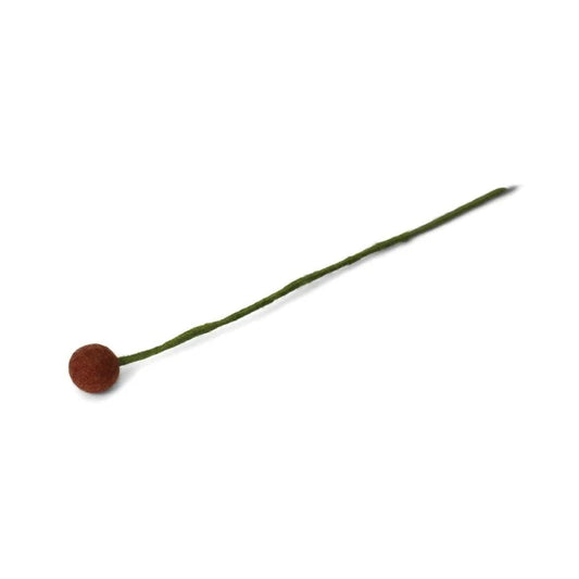 Gry & Sif Flower Chestnut Brown Small