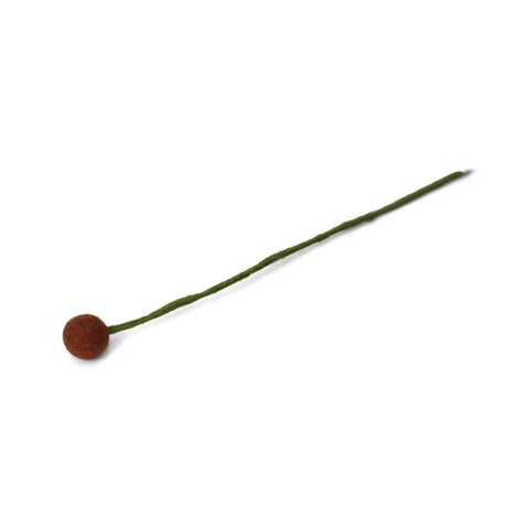 Gry & Sif Flower Chestnut Brown Small