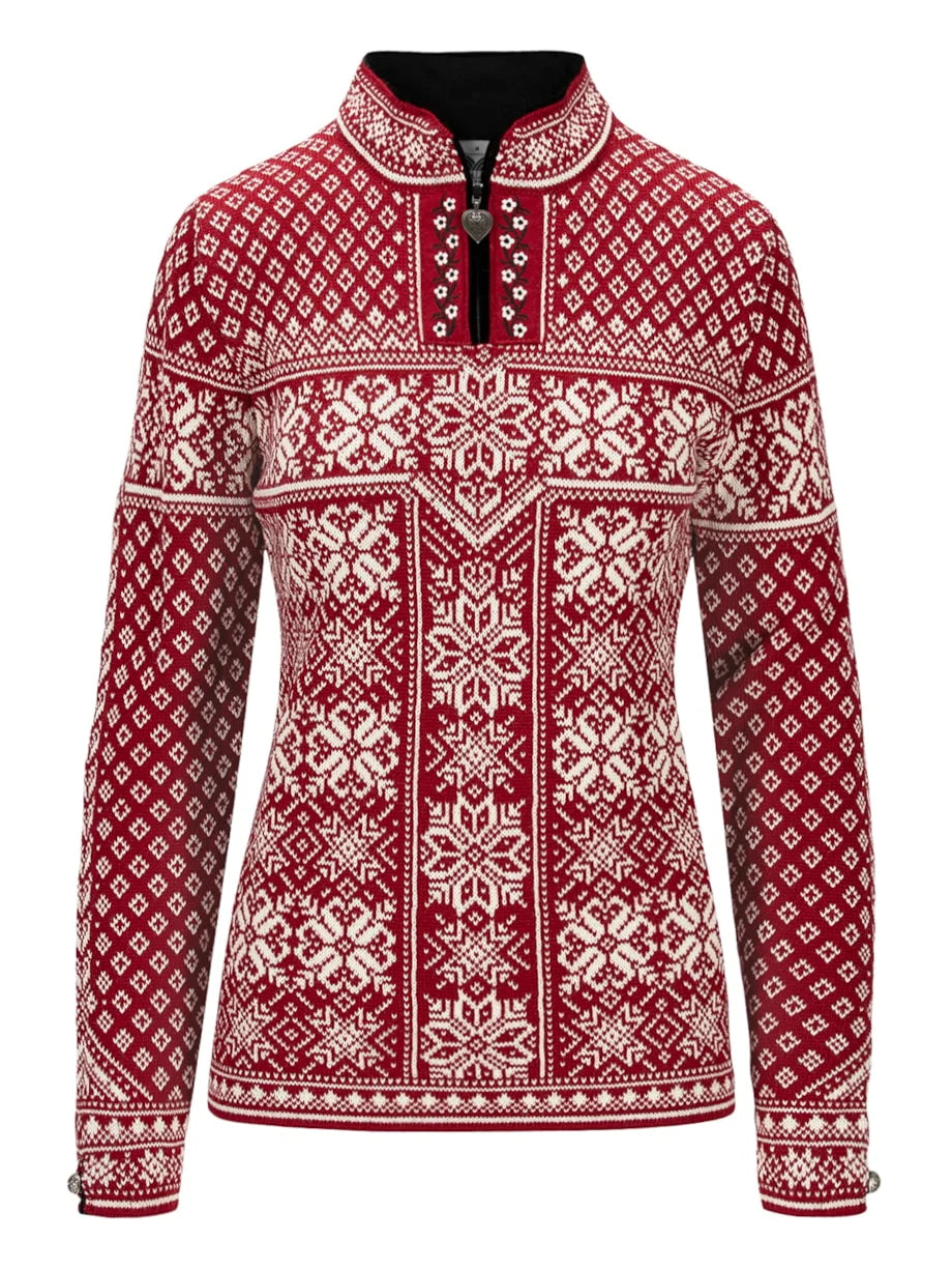 Red Rose Off White 