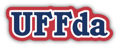 Sticker Uff Da