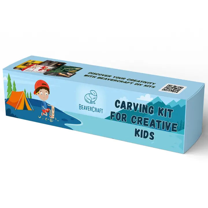 Spruce Tree Starter Carving Kit