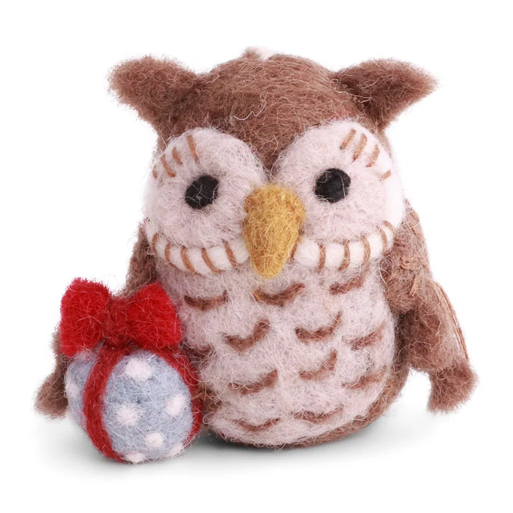 Gry & Sif Owl with Gift