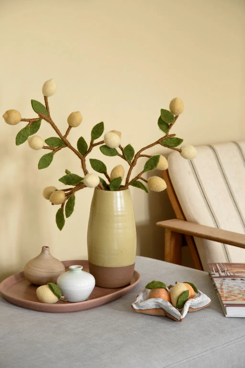 Gry & Sif Flower Branch Lemon