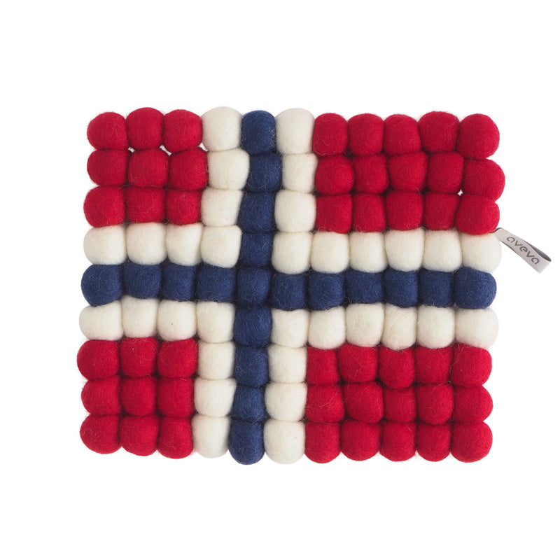 Flag Wool Trivet Aveva