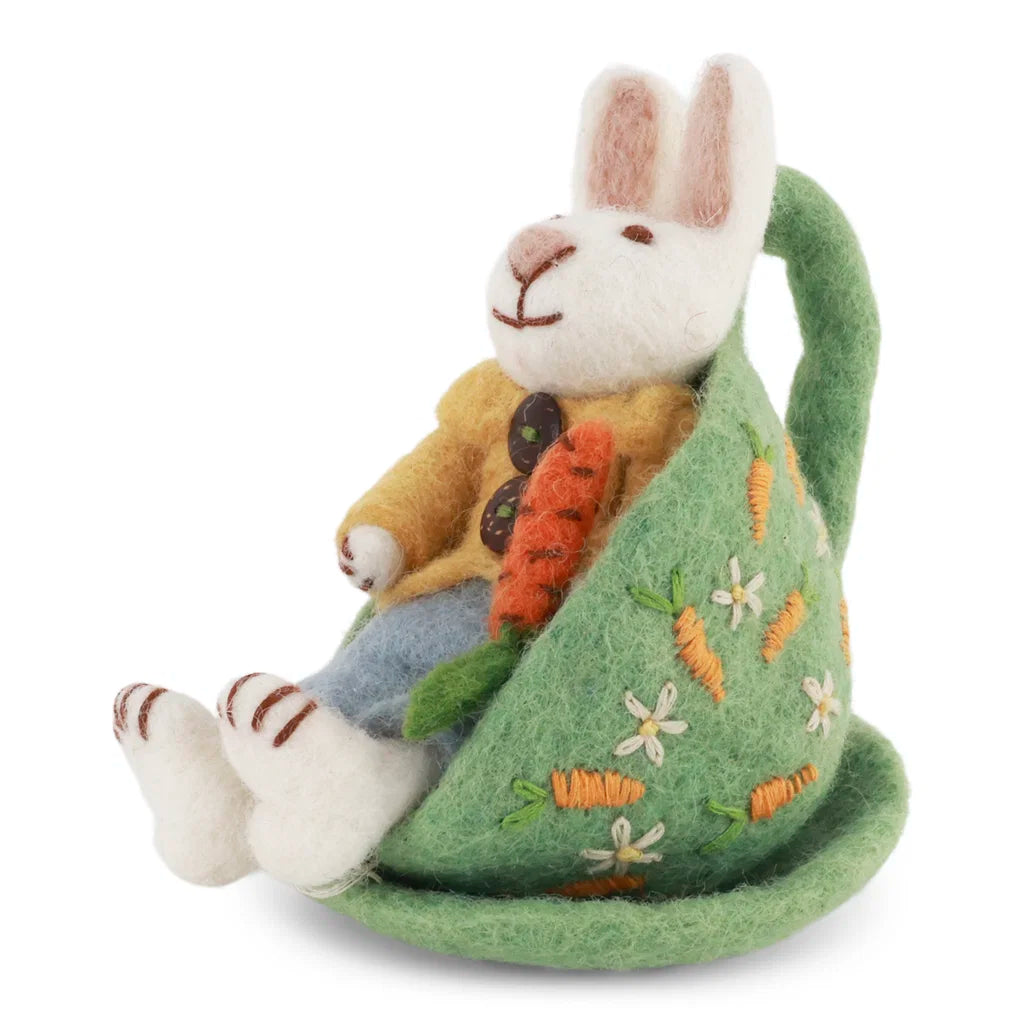 Gry & Sif Bunny White Boy in Cup