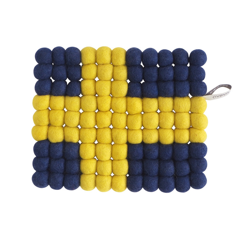 Flag Wool Trivet Aveva