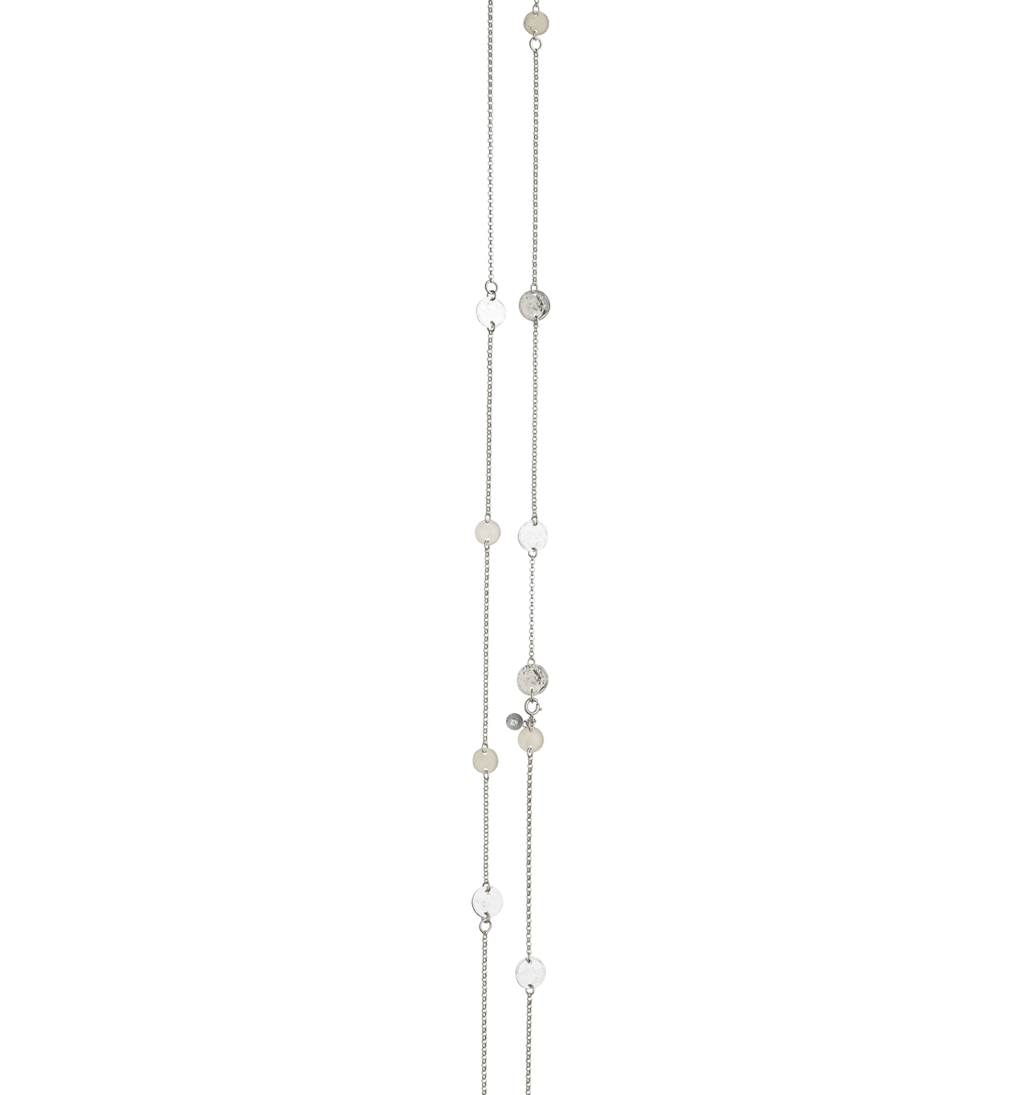 Sylvsmidja Necklace Abstract Long Silver 560117