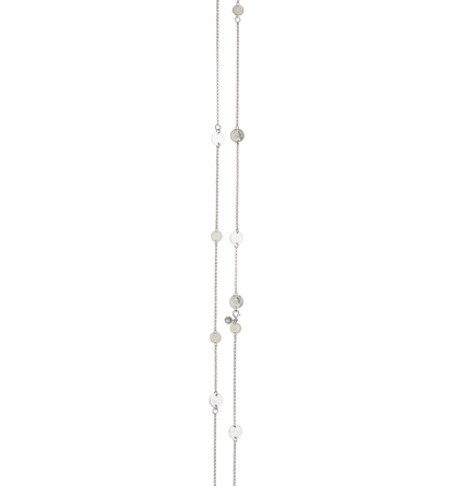 Sylvsmidja Necklace Abstract Long Silver 560117