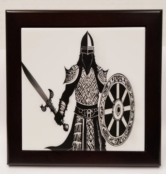 Framed Tile Viking Drenger