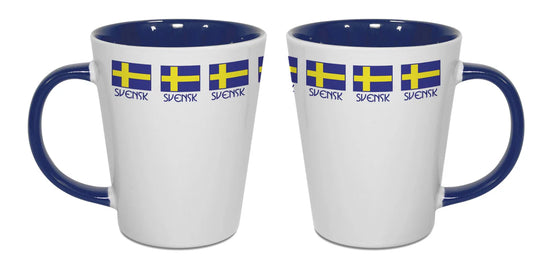 Mug Latte  Swedish Flag