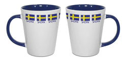 Mug Latte  Swedish Flag